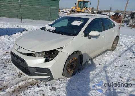 2021 Toyota Corolla Se 6Mt z USA, uszkodzony, nr VIN 5YFM4MCE8MP091101
